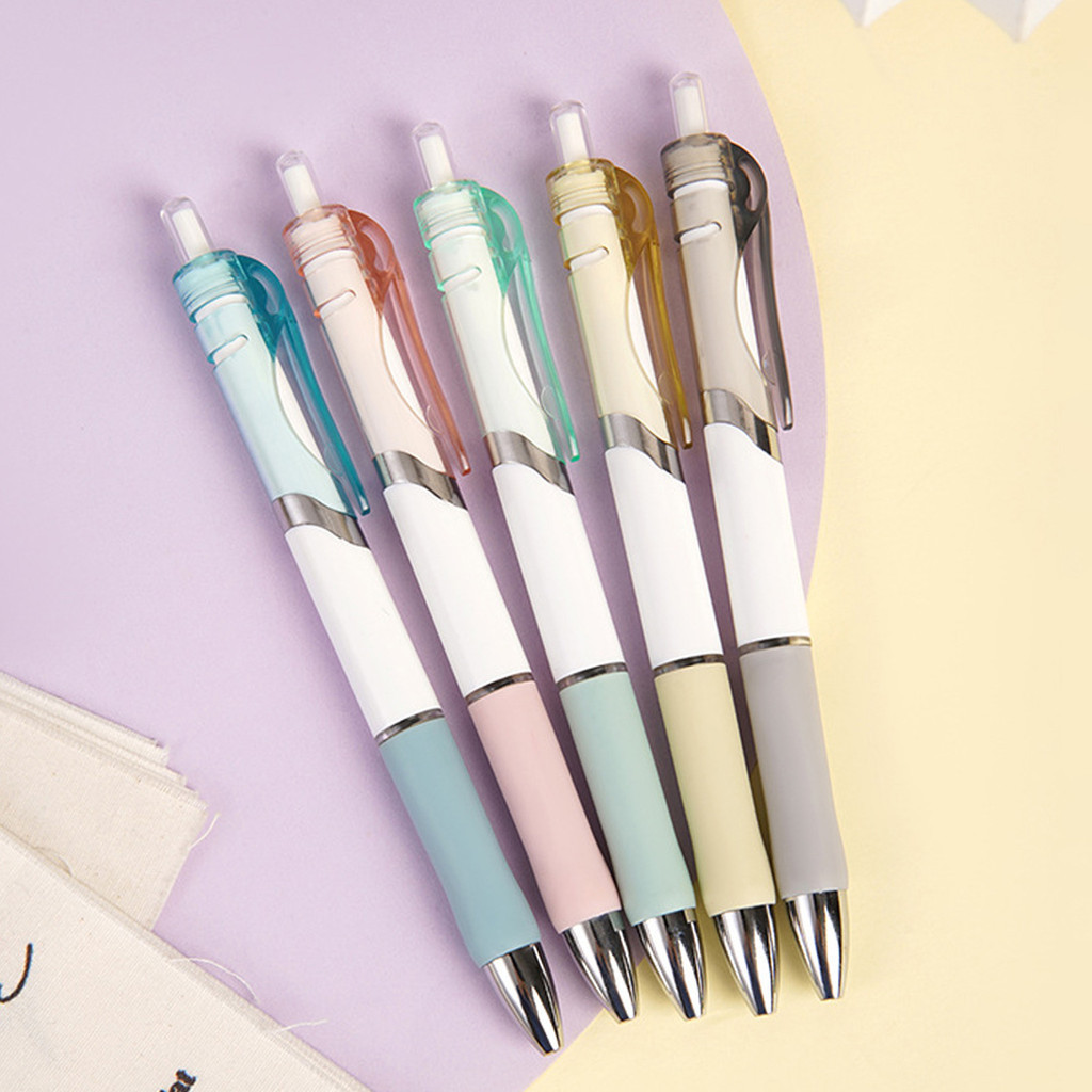 Morandi Gel Pen Simple 0.5 Press Pen Student Stationery WJ578