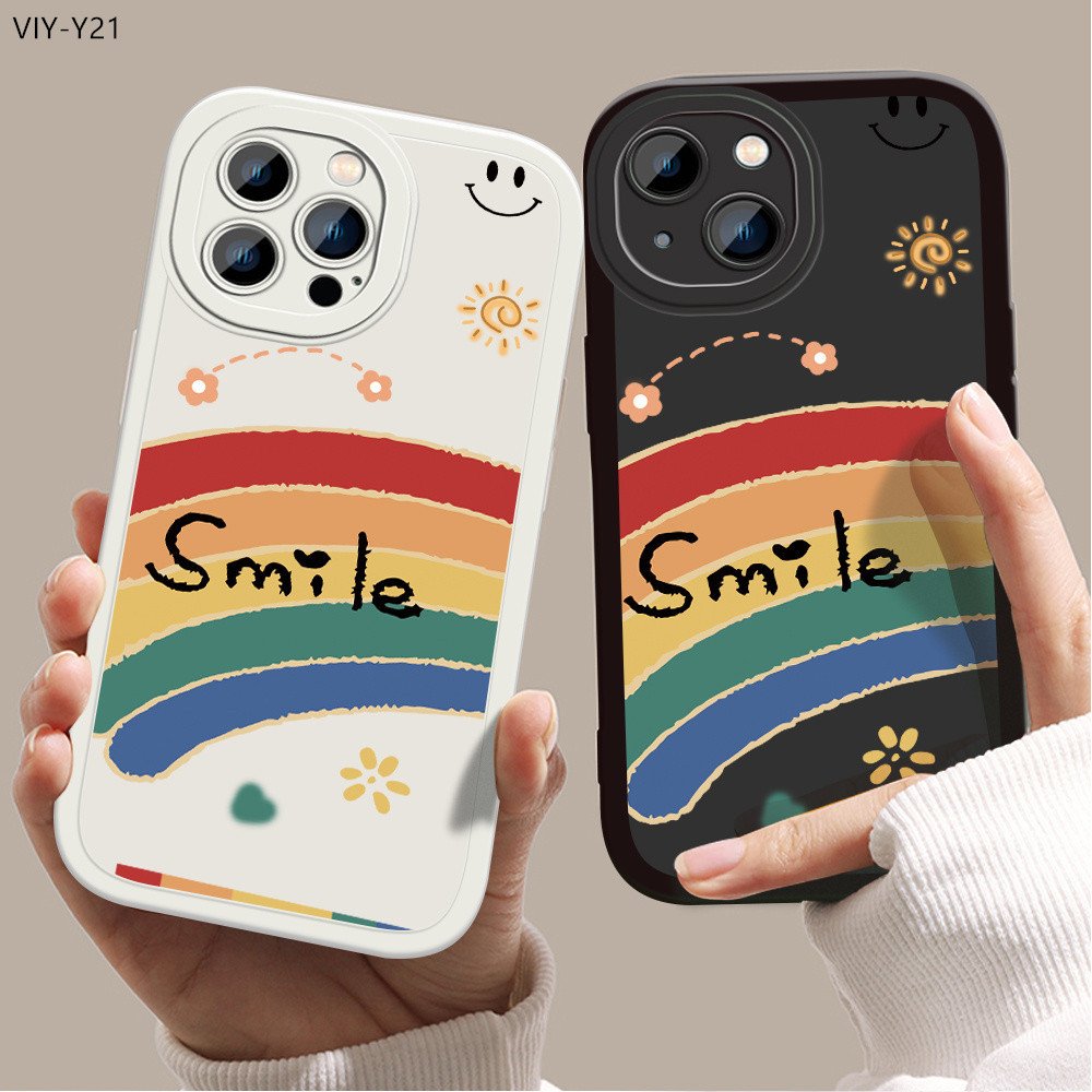 VIVO V30 Y72 Y21 Y33S Y33T Y15S Y50 Y35 Y22 Y22S Y20 Y12S Y17 Y15 Y12 Y16 Y19 V25 V23 V23E S1 Pro 5G สำหรับ เคสโทรศัพท