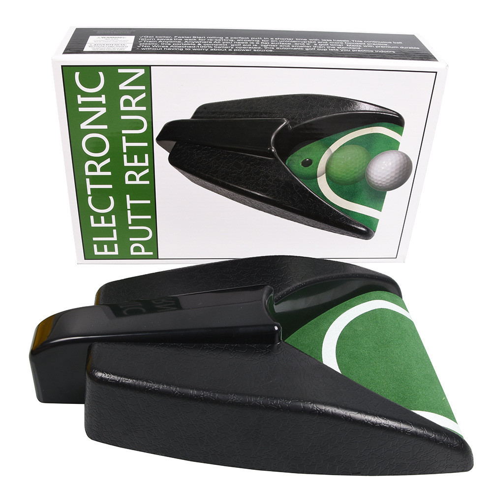 Electric Ball Backer Golf Putter Exerciser Gravity Sensing Automatic Ball Back