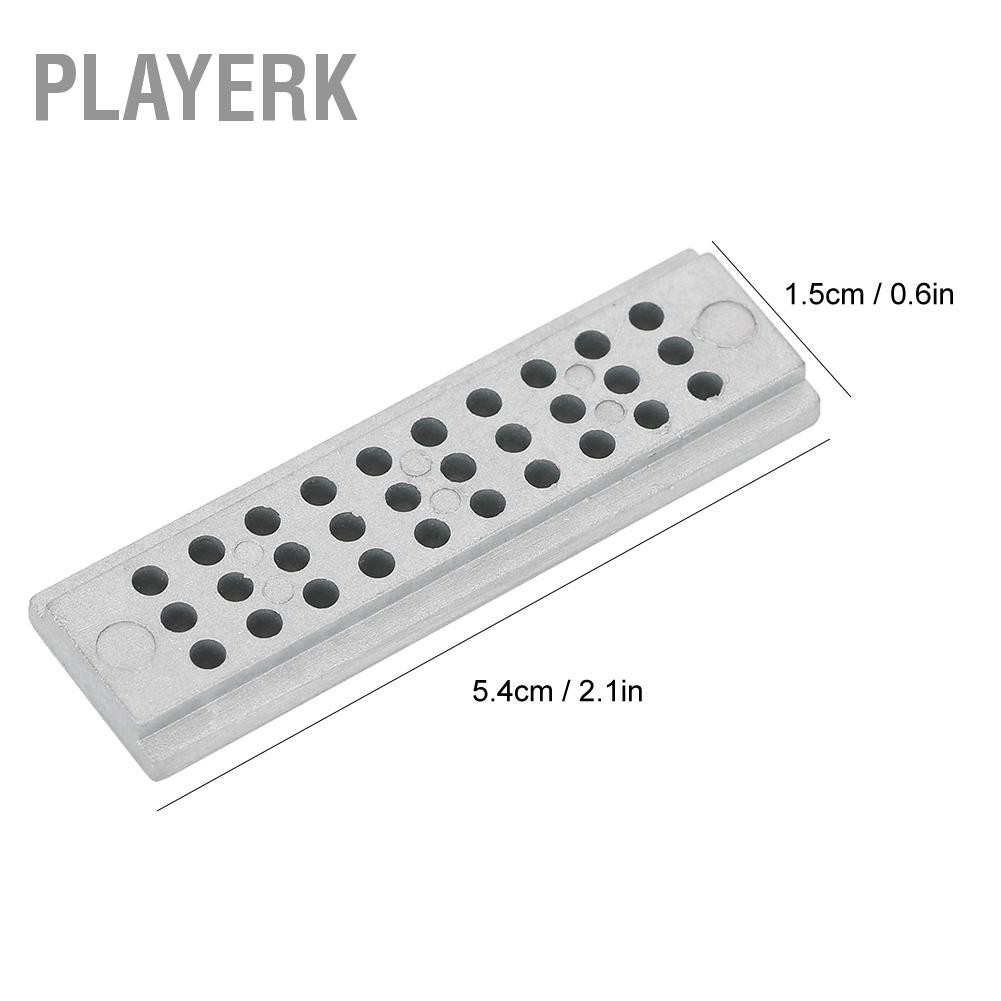 Playerk Professional 30 หลุมเหล็กนาฬิกาโลดโผน Stake ผู้ถือ Punch บล็อกนาฬิกาซ่อมเครื่องมือ