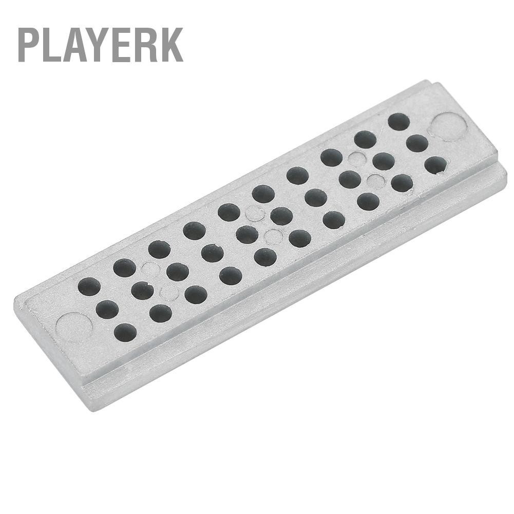 Playerk Professional 30 หลุมเหล็กนาฬิกาโลดโผน Stake ผู้ถือ Punch บล็อกนาฬิกาซ่อมเครื่องมือ