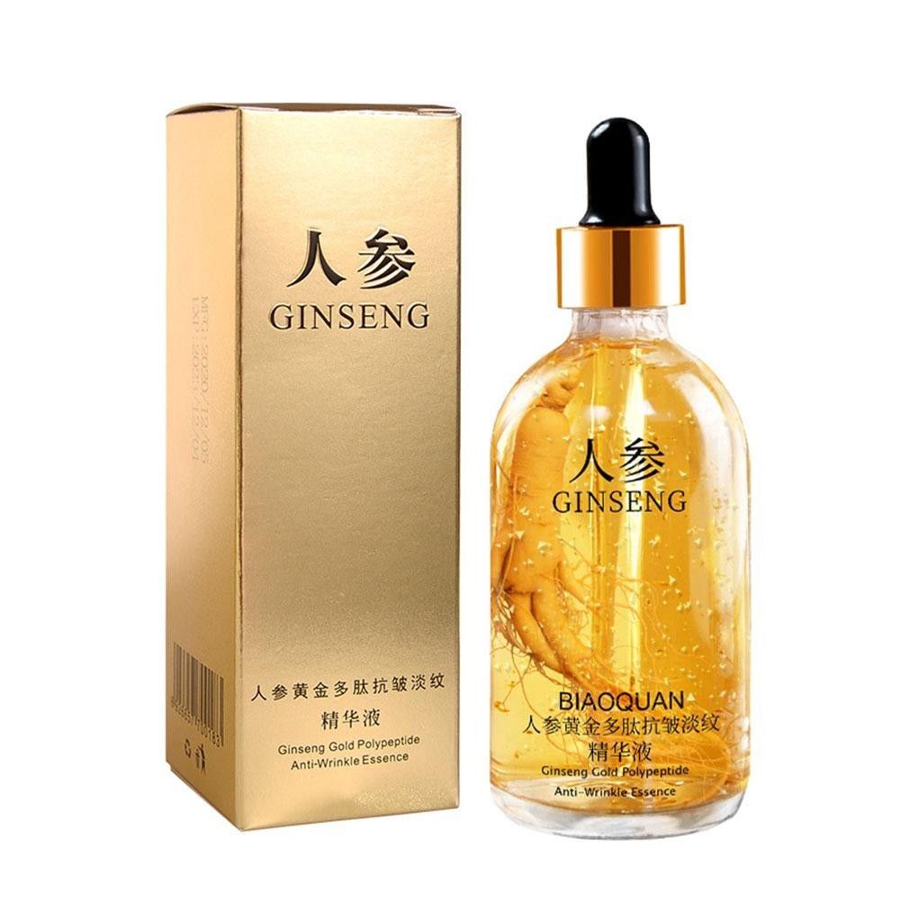 Ginseng Essence Polypeptide Moisturizing Essence กรดไฮยาลูโรนิก Niacinamide Facial Essence