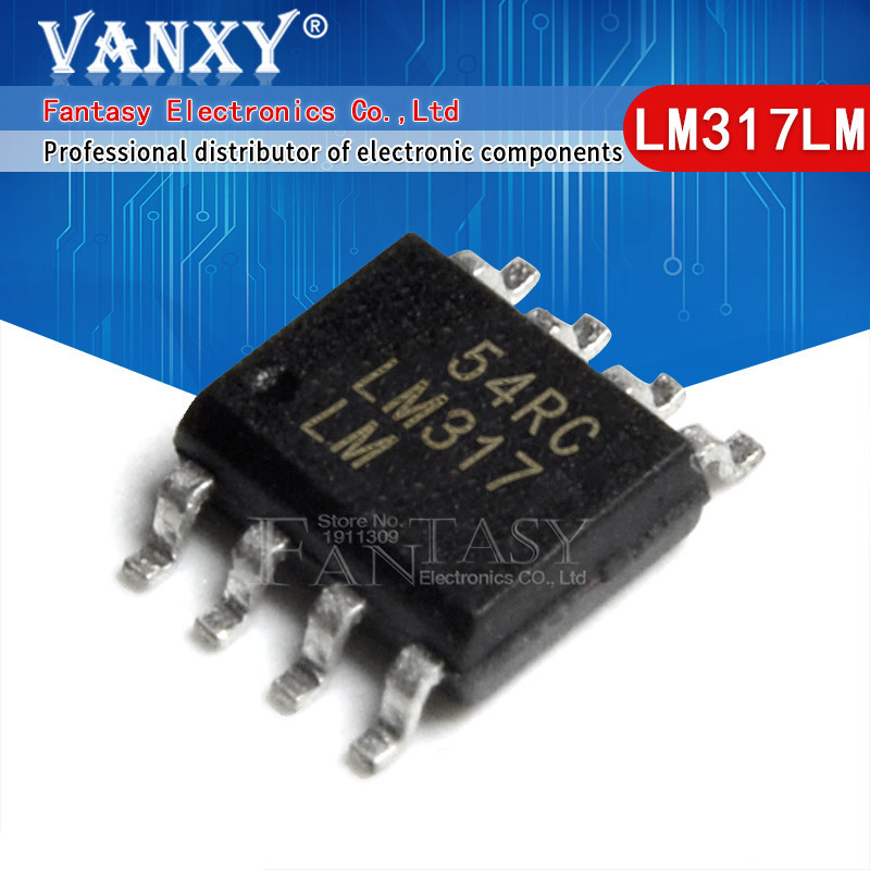 10pcs LM317LMX LM337LMX LM337LM LM337 LM317LM SOP LM317 SOP-8 LM317DR อิเล็กทรอนิกส์ส่วนประกอบ