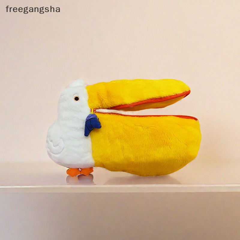 Pelican กล่องดินสอตุ๊กตาน่ารัก ใส่เครื่องเขียน/เครื่องสําอาง พร้อมกระเป๋าปากกาสตางค์การ์ตูน FDH