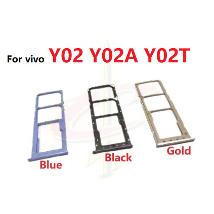 สําหรับ vivo Y16 Y02 Y02S Y02A Y02T ซิมการ ์ ดถาด SD Slot Holder
