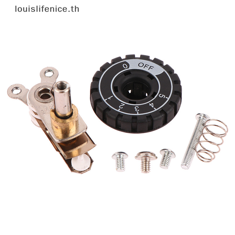 Lnth 1 ชุดเทอร์โมชุดลูกบิด Fitg สําหรับ ES-300 ES-94A ES-94B ไฟฟ้าเตารีดไอน้ํา Thermostat อุณหภูมิควบคุม Thermostat ร้อน