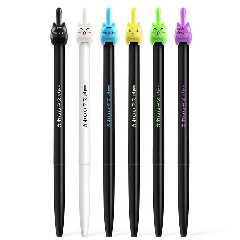 [MINISO ปากกาพรีเมี่ยม] ปากกาแมว|0.5มม|เป็นกลางเป็นกลางเป็นกลาง|แห้งเร็ว|รูปลักษณ์สูง|อิน|น่ารัก|นักเรียน|ปากกาเจลกด - รูปที่ 7
