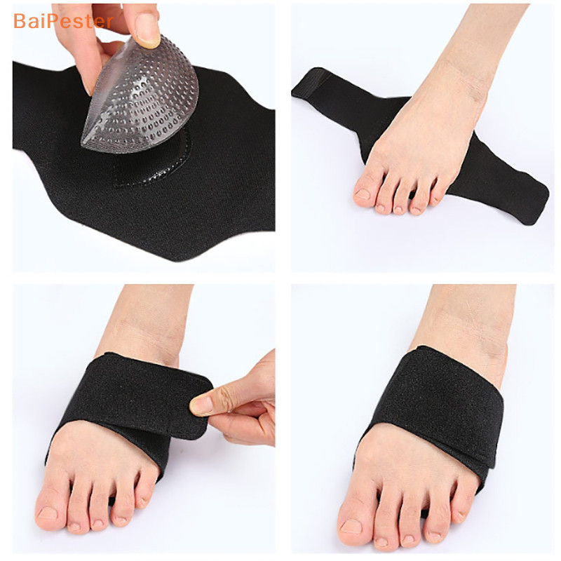 [BaiPester] เท้าแบน Arch Support Orthopedic Insoles Pads สําหรับรองเท้าผู้ชายผู้หญิงเท้า Valgus Varus กีฬา Insoles รองเท้าแทรกเบาะ