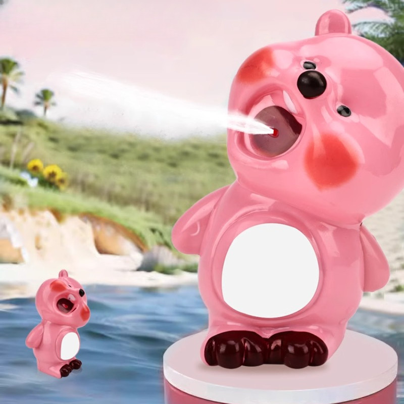 ปืนฉีดน้ํา Loopy, Beaver เล็กน้อย, ปืนฉีดน้ําน้อย, ของเล่นสเปรย์น้ํากระซิบอย่างต่อเนื่องของทารก