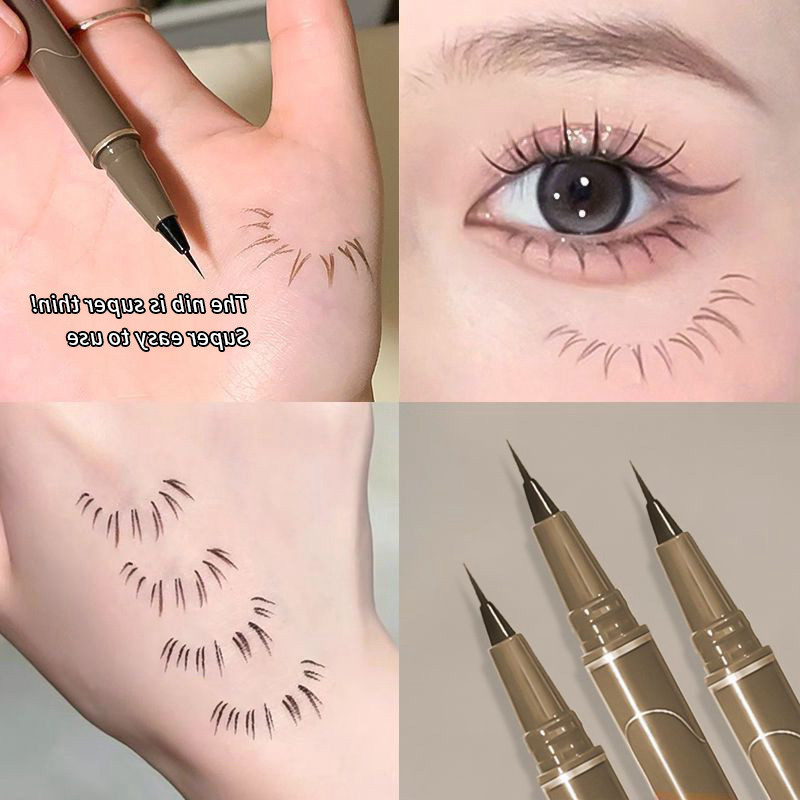 Soft Fine Eyeliner ปากกากันน ้ ําและเหงื ่ ออายไลเนอร ์ นักเรียน Eye เครื ่ องสําอาง