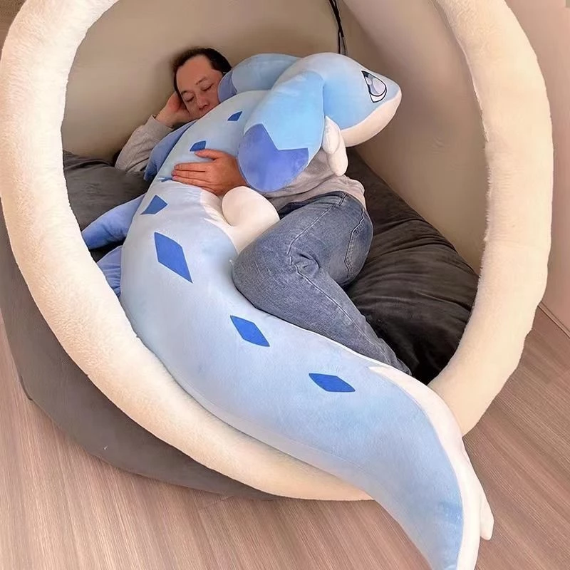 ยาวหมอนใหญ่ Kawaii Plushie เกม Palworld Chillet ตุ๊กตาตุ๊กตาโซฟานุ่มเครื่องประดับ Weasel มังกรน่ารักของเล่น