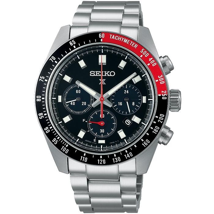 [Authentic★Direct from Japan] SEIKO SBDL099 Unused PROSPEX Chronograph Solar Sapphire glass Black Wrist watch นาฬิกาข้อมือ