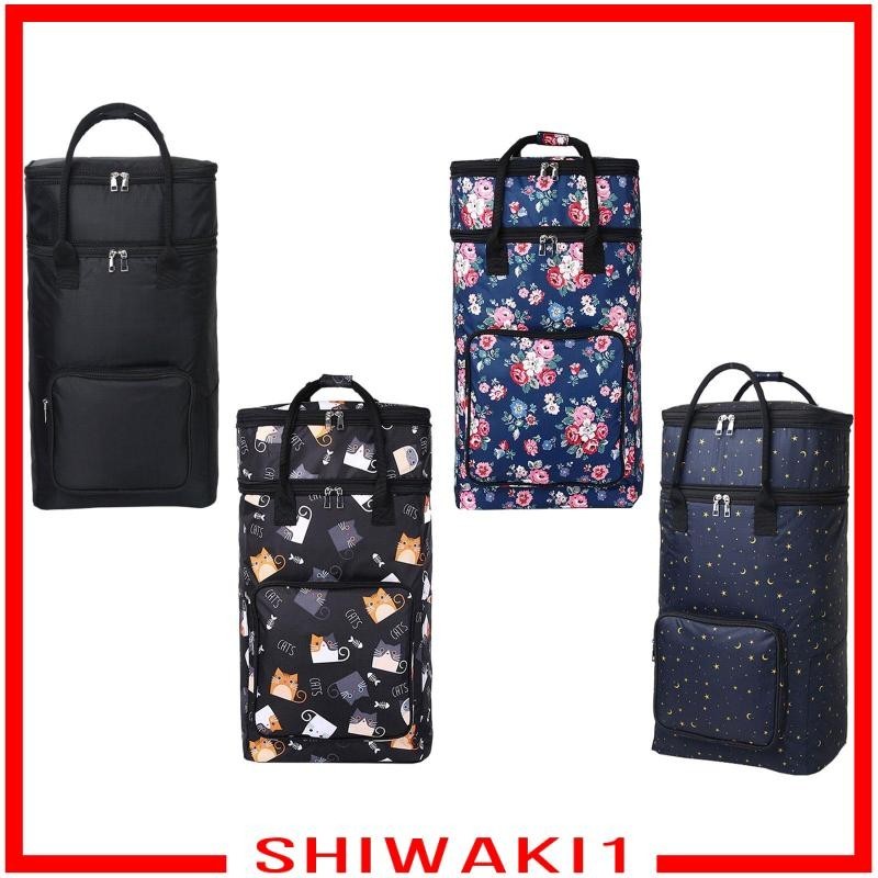 [Shiwaki1 ] Shopping Backup Trolley Spare Bag Reusable Grocery Bag Utility Cart