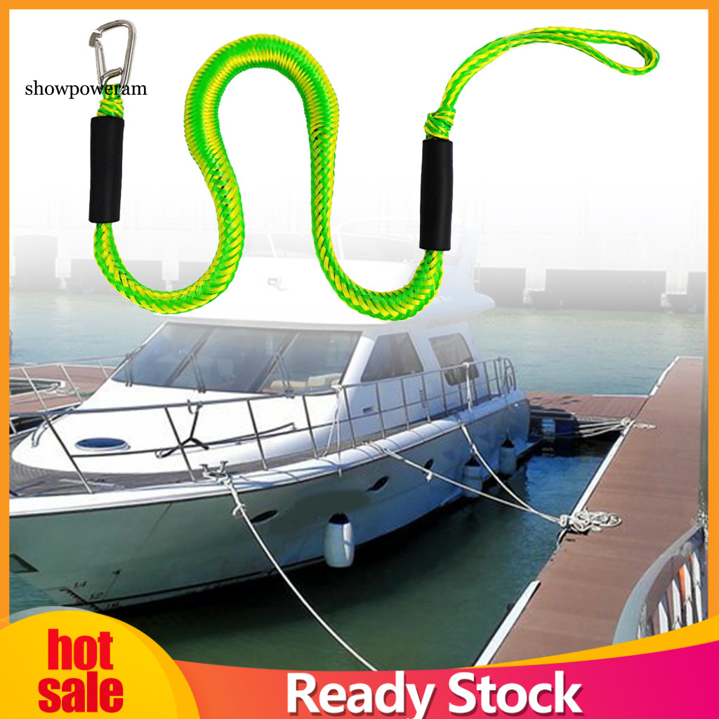 Spm Boat Docking Rope Stable แบบพกพาทนทานเรือ Bungee Dock Line Bungee Cord Gadget สําหรับเรือ
