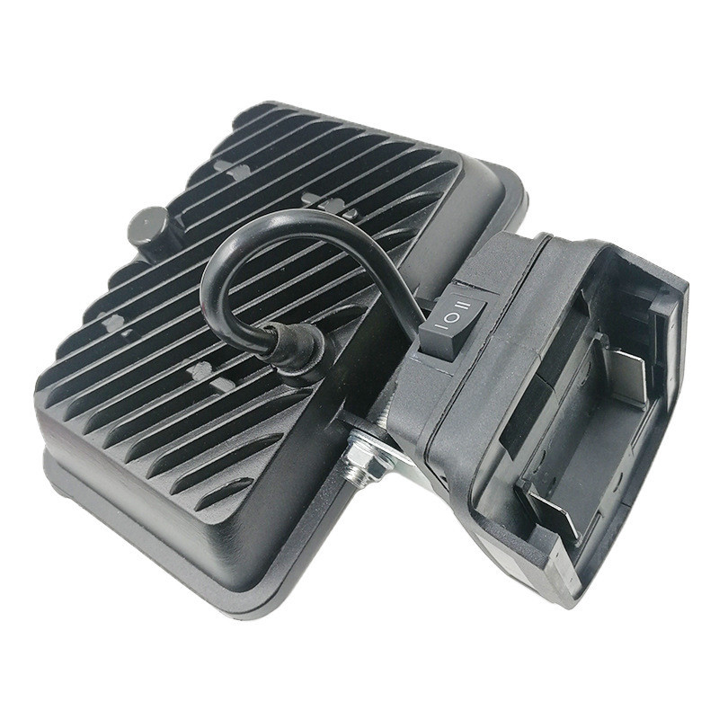 สปอตไลท์ไฟทํางาน LED ไร้สายสําหรับ makita/osuka แบตเตอรี่ Li-ion กลางแจ้ง Floodlight ไฟฉุกเฉินพร้อม USB รูปที่ 5