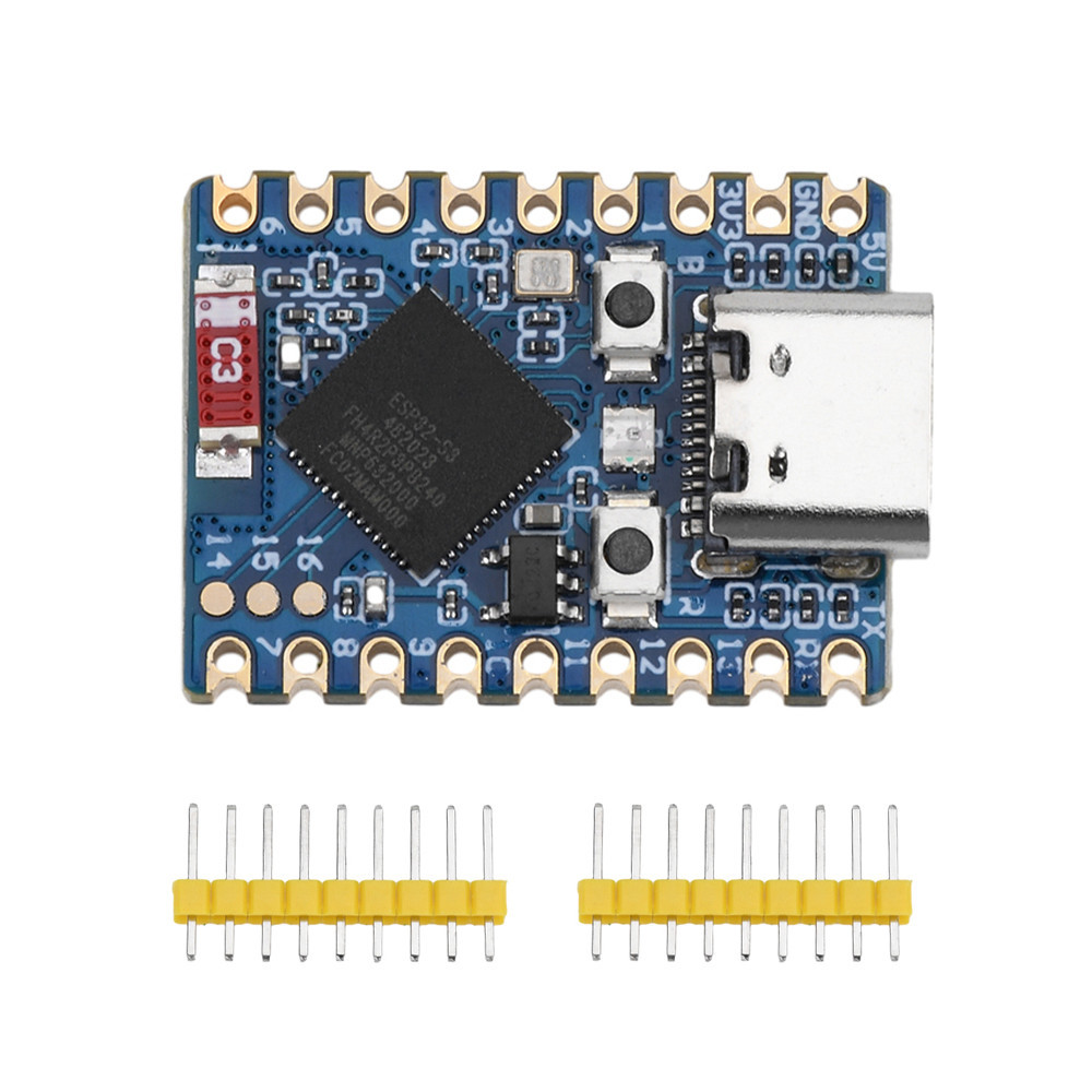 Pcbfun ESP32-S3 WiFi BT Mini Development Board โมดูล Dual Core โปรเซสเซอร์ตาม ESP32-S3 FH4R2