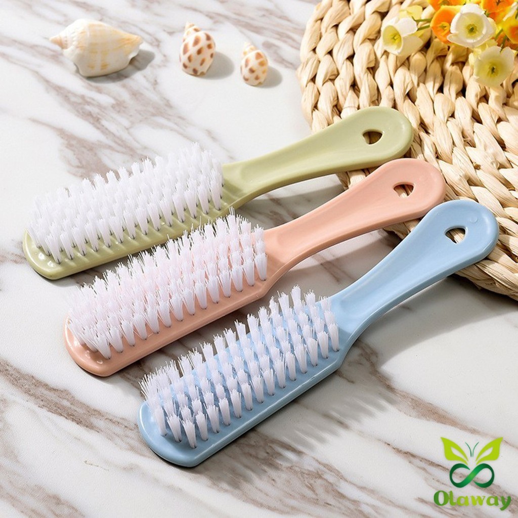 Olaway แปรงขัดรองเท้า แปรงพลาสติกอเนกประสงค์   ทำความสะอาด Small Brush