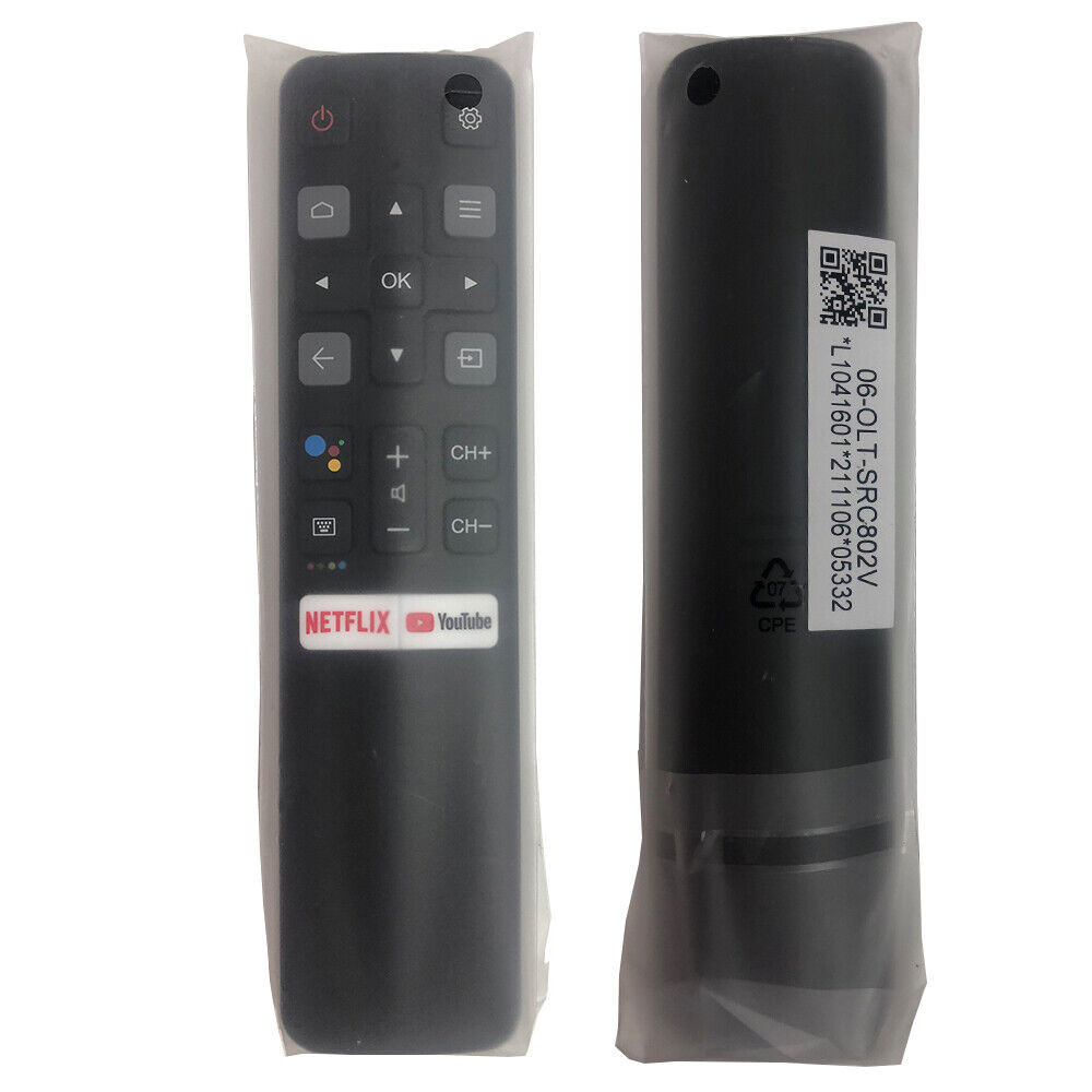 ใหม่เสียงระยะไกล RC802V FNR1 เปลี่ยนสําหรับ TCL TV 40S6500FS 43S434 50S434 55S434