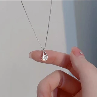 ส่วนบุคคลแฟชั่น Minimalist Feng Shui Drop รูปสร้อยคอจี้