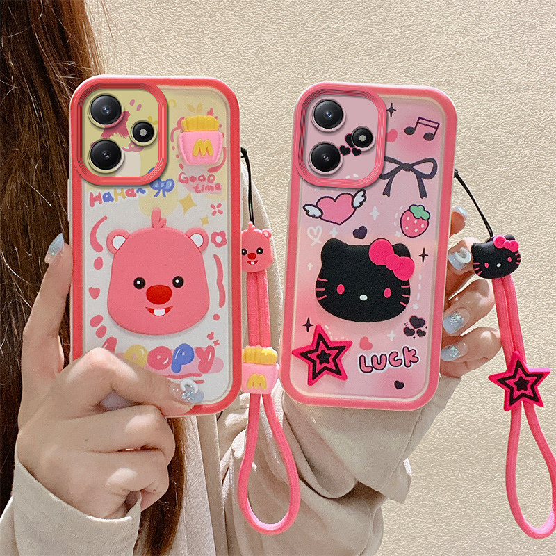 เคส redmi 12 5g Tianyan 3D ตุ๊กตาการ์ตูนเคสโทรศัพท์สําหรับ กรณีน่ารัก