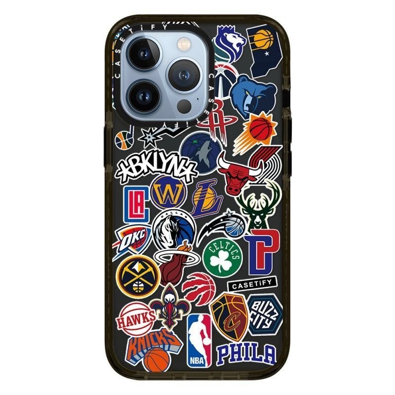 Nba ทีมมาตรฐานเคสโทรศัพท์เหมาะสําหรับ iPhone 11 12 13 14 15 PRO XR X XMAX 11 12 13 14 15 PROMAX 7 8 14 15 PLUS Shock-proof Case Soft Case Shock-proof