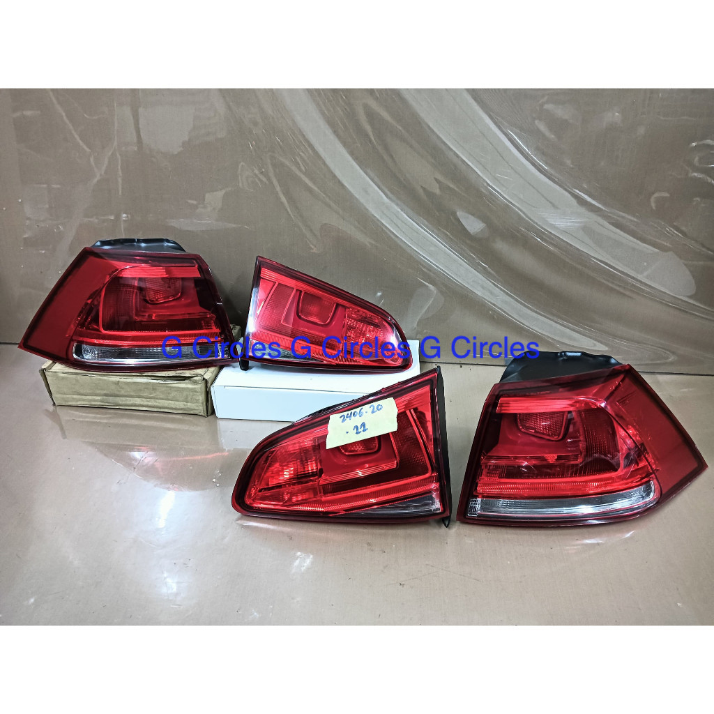 VW Volkswagen Golf MK7 12-19y ไฟท้าย Lampu เบรค Belakang TSI 1.4L MK 7 MK7 Golf
