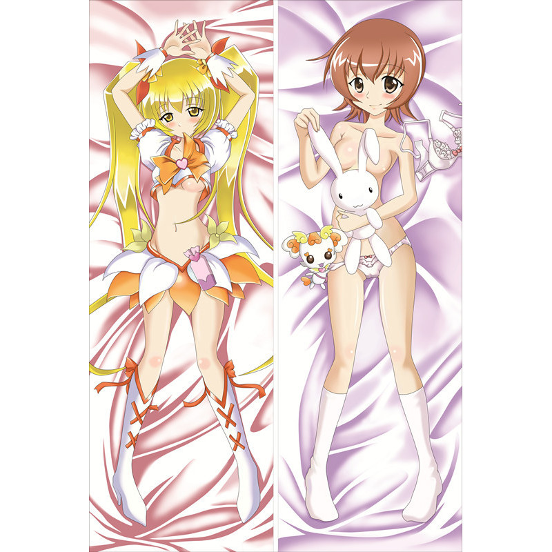 Pretty Cure Urara Kasugano อะนิเมะ Dakimakura กอดหมอน Body Case 50*150 ซม.Otaku Sleepy หมอน