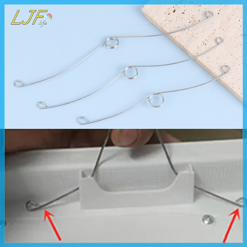 Ljf 2 ชิ้นพัดลมดูดอากาศสปริงคลิปลวดขึ้นรูป 15.5/19/21 ซม.คลิปสปริง TH