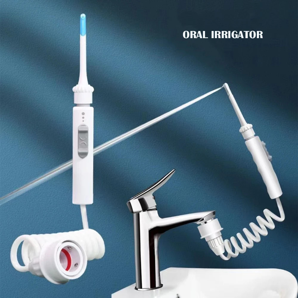 Top SPA Dental Flosser Oral Irrigator ก๊อกน้ํา Water Jet Floss ทําความสะอาดฟันเปลี่ยนหัวฉีดเคล็ดลับส