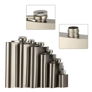 in stockBLOOMZO Hip Flask,คอนเทนเนอร์Leakproofขวดเหล้า,คุณภาพสูงสะดวกสแตนเลสแบบพกพา Whisky Flagonกลางแจ้ง