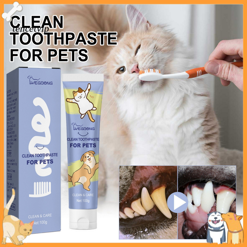 Vip ยาสีฟันสุขภาพฟันสําหรับสุนัขและแมวยาสีฟันสัตว์เลี้ยงสําหรับสุนัขยาสีฟันสัตว์เลี้ยงธรรมชาติเพื่อล