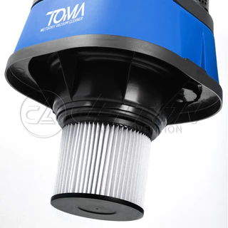 TOMA JAPAN เครื่องดูดฝุ่น 20 ลิตร 1,800 วัตต์ Wet & Dry Vacuum Cleaner รุ่น WDC-20L ถังสแตนเลส ดูดเปียก ดูดแห้ง
