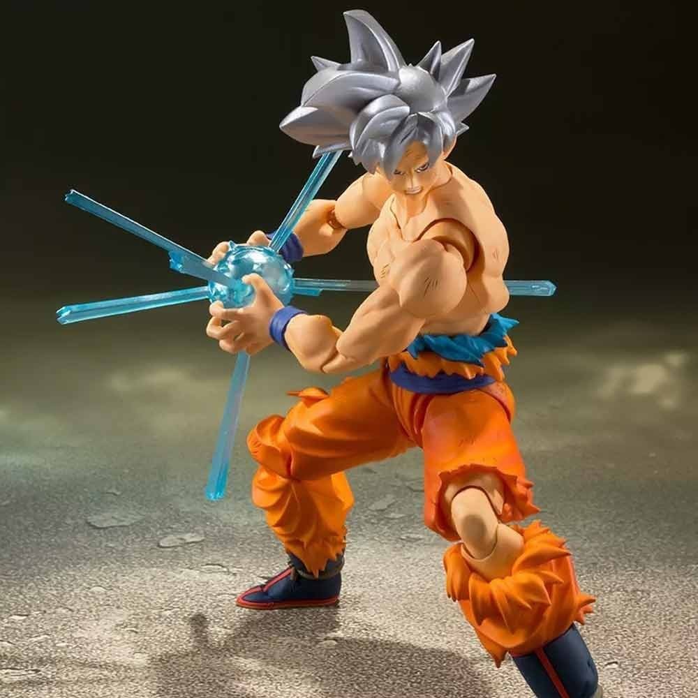 SHF Dragon Ball Super Son Goku Ultra Instinct Action Figure Collection Model Toy