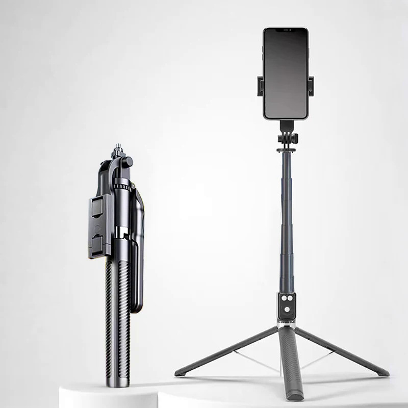 Z18 1.8m Long 360° Rotating HeadSelfie Stick Tripod Stand  Bluetooth Remote Expansion Tripod IPhone