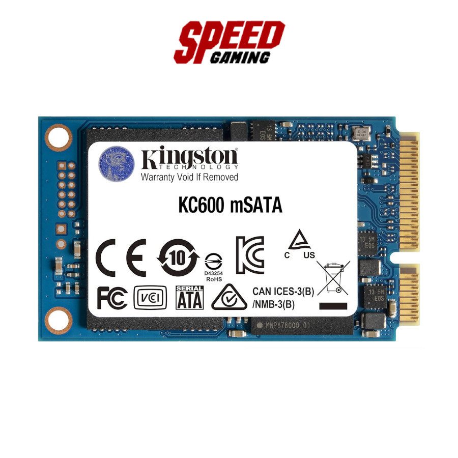 KINGSTON KC600 mSATA 256 GB SSD(เอสเอสดี) SKC600MS/256G By Speed Gaming