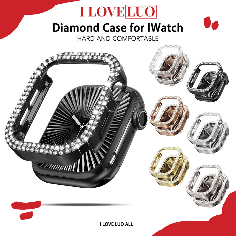 นาฬิกาเพชรเงางามไร้ฟิล์ม for Apple Watch Ultra/SE 3 2 IWatch Series 11 10 9 8 7 6 ปกป้องกันหน้าจอ 49 46 มม. . 44 42 มม.
