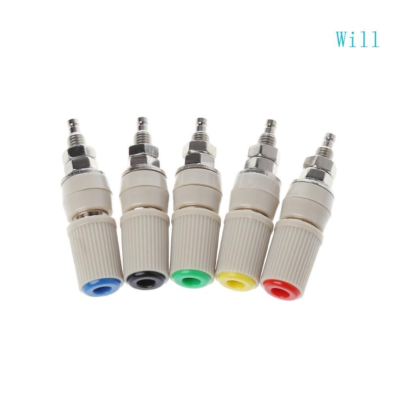 จะปัจจุบัน 30A M5 ประเภท 4 มม.เครื่องขยายเสียงหญิง Banana Jack Socket Test Binding Po