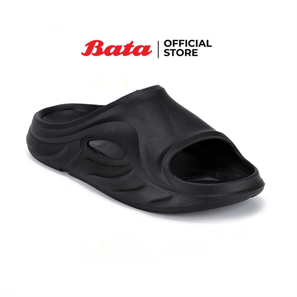 Bata บาจา FLOATZ รองเท้าแตะแบบสวม น้ำหนักเบาไม่ลื่น สำหรับผู้ชาย รุ่น ASHER สีดำ 8106004 สีเบจ 8108004