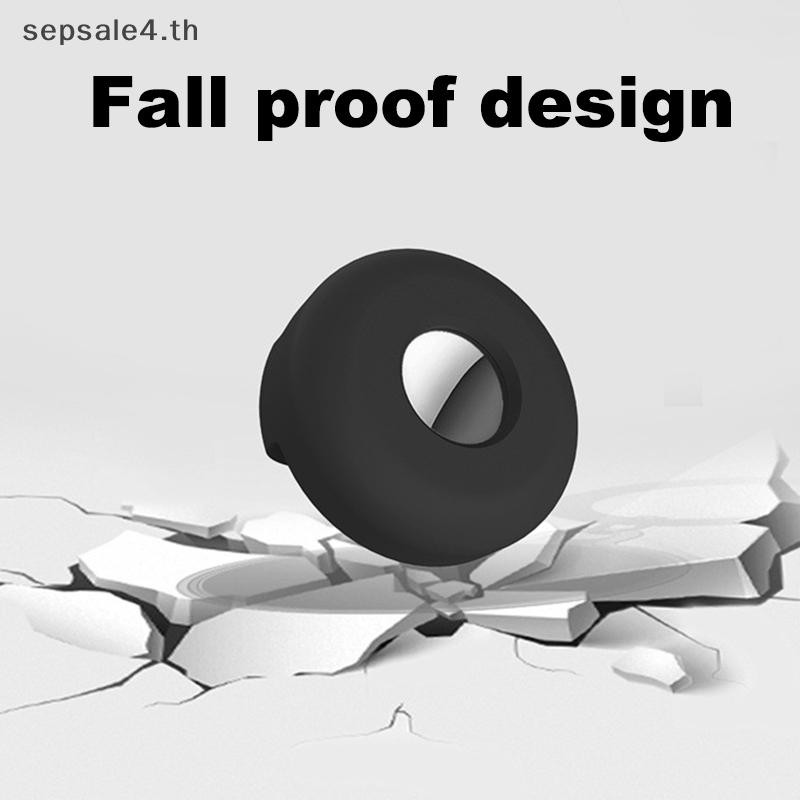 # sepsale # Airtag ที่วางปลอกคอสุนัข เคสซิลิโคน Appl เหมาะสําหรับแหวนสายรัดปลอกคอสัตว์เลี้ยง - รูปที่ 4