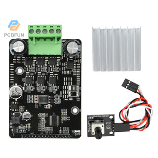 Pcbfun BLDC DC 6-80V สามเฟส DC brushless Hall-less ตัวควบคุมมอเตอร์กําลังสูง 1600W 50A