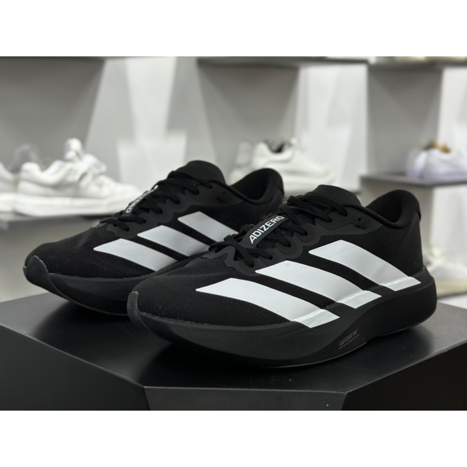 รองเท้าวิ่งจ็อกกิ้ง adidas Adizero Evo SL M สีดำ ขาว JP7149