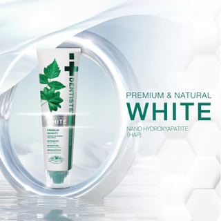 [แพ็คสุดคุ้ม3ชิ้น] Dentiste' Premium & Natural White Toothpaste 100g. ยาสีฟันสูตรเคลือบฟันขาวใน 14 วัน ขจัดคราบเหลือง