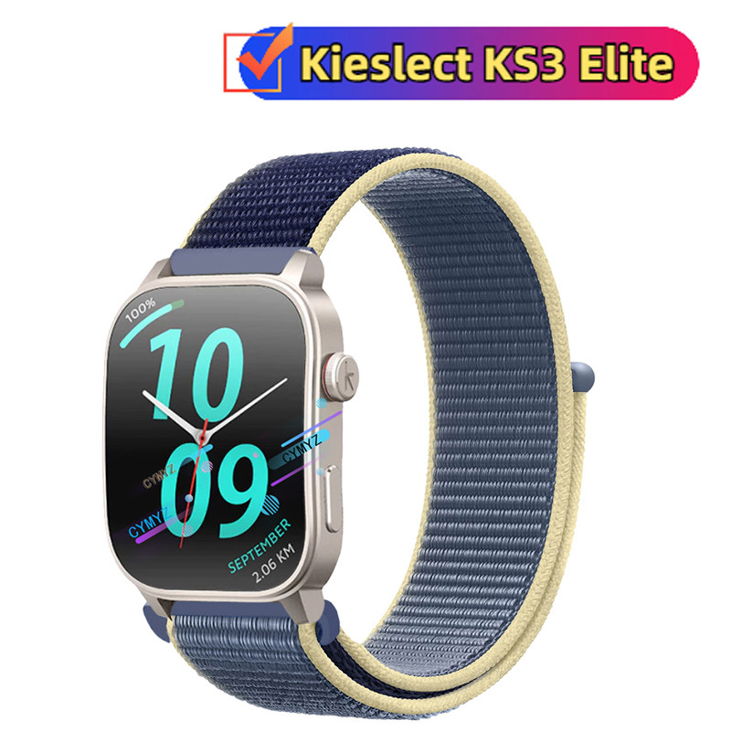 Kieslect KS 3 2 pro strap สายไนลอน Kieslect KS3 Elite strap สายรัดข้อมือกีฬา