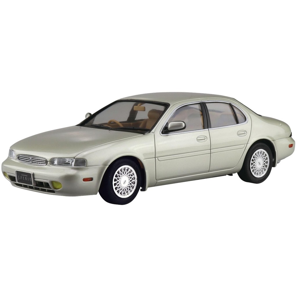 Aoshima Bunka Kyozai 1/24 The Model Car Series SP10 Nissan JY32 Leopard J. Ferry '92 Plastic Model K