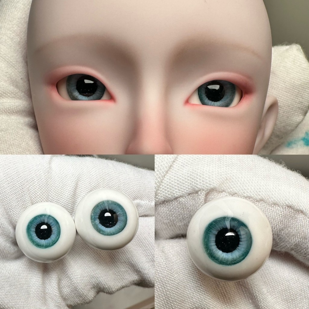 BJD เรซินตาพลาสเตอร์โฮมเมด ob11 1/3 1/4 1/6 BJD ตาตาตารูปแบบตาจำลอง