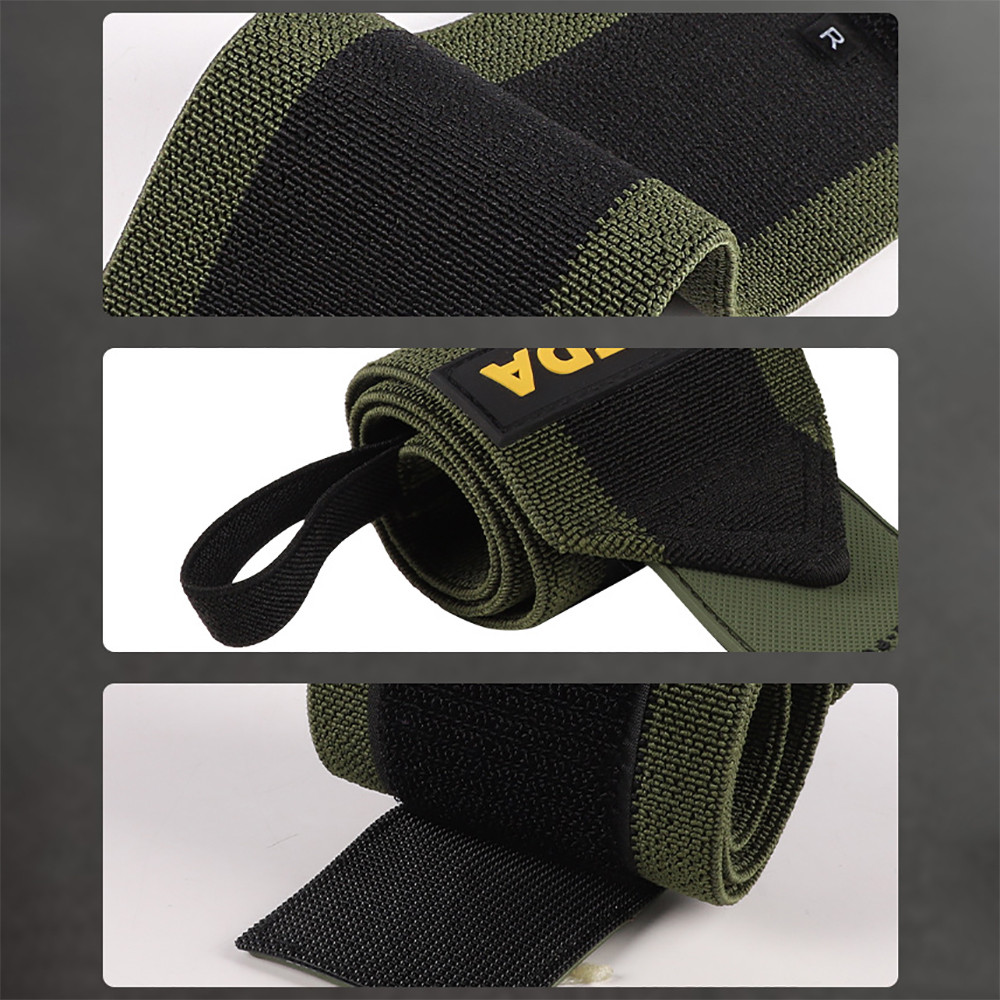 สายรัดข้อมือ ยกน้ําหนัก แบบมืออาชีพ สําหรับออกกําลังกาย ช่วยปกป้องข้อมือ ลดการบาดเจ็บจากการเล่นกีฬา（Wrist guard） - รูปที่ 6