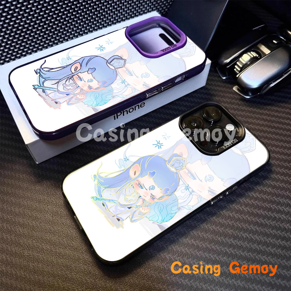HP เด็กน่ารัก Ao Bing เข้ากันได้สําหรับเคสโทรศัพท์ SAMSUNG, A25 A05 A05S A15 S24 ULTRA A12 A54 A14 A
