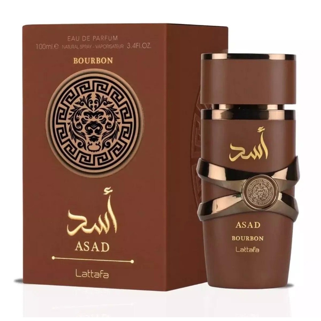 น้ำหอม Asad Bourbon Eau De Parfum Spray 100ML (3.4 OZ) By Lattafa