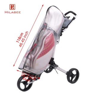Hilabee Golf Bag Rain Cover Golf Bag Hood Clear Rainproof Du…