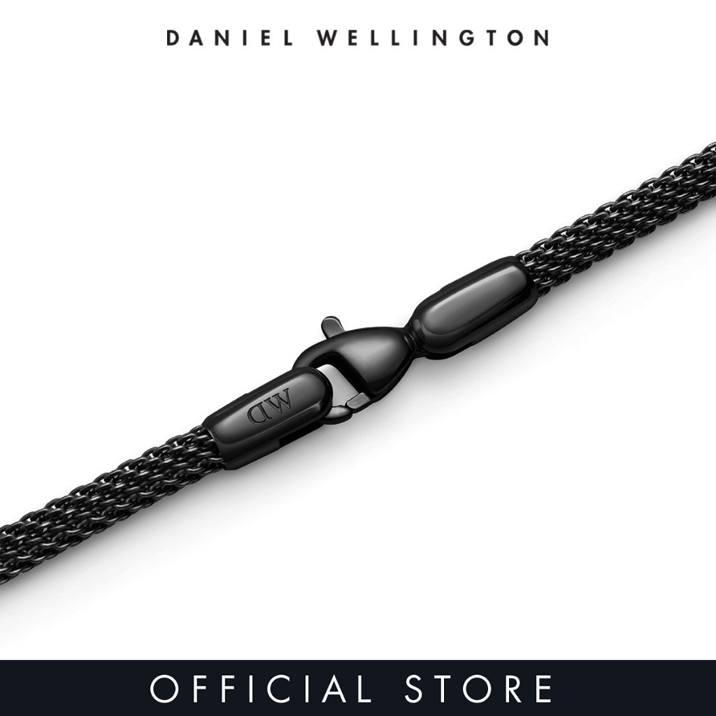 Daniel Wellington سوار شبكي Tide Ashfield — أسود — صورة 5